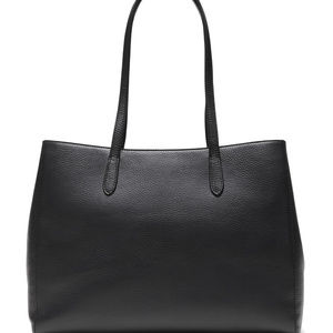 Banana Republic Italian Leather East West Tote NWT